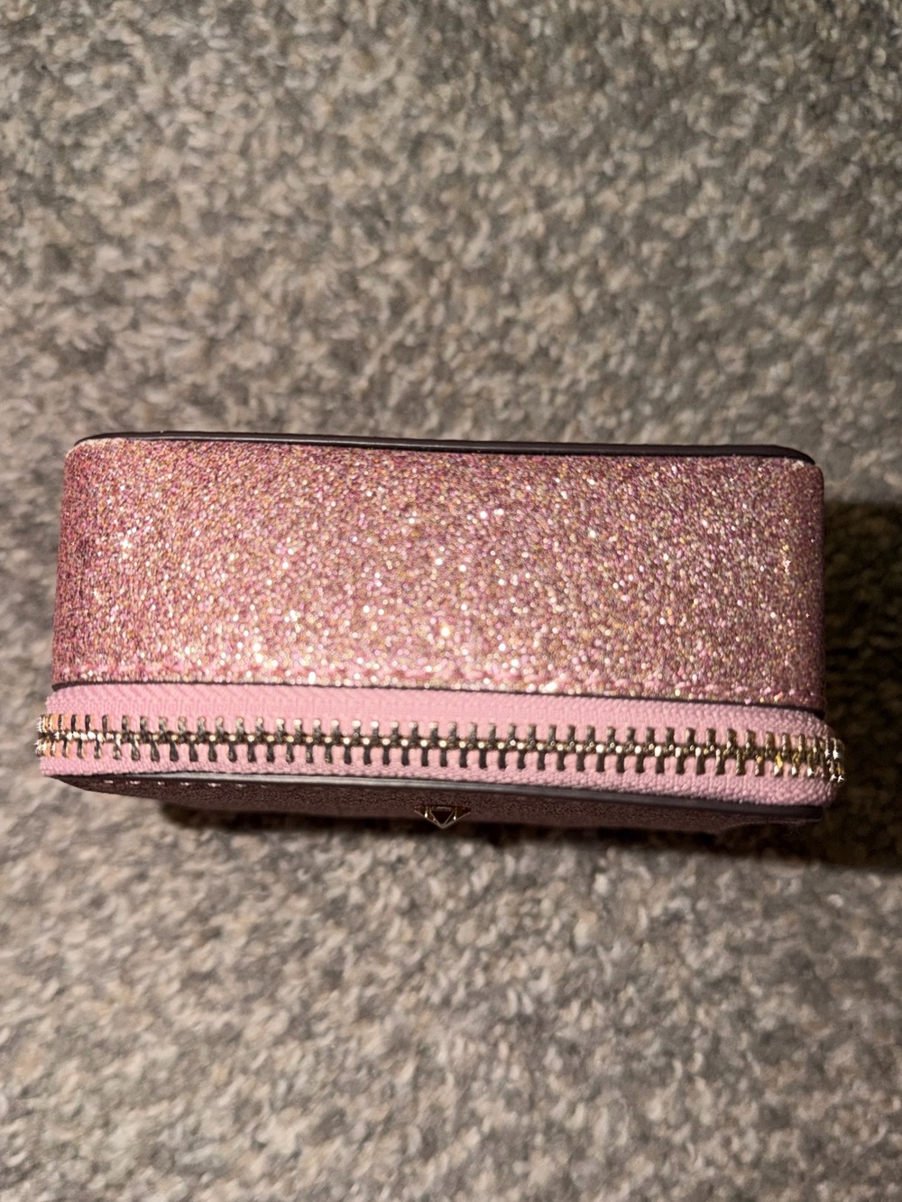 Kate Spade Pink Glitter Jewelry Box - Picture 6 of 10